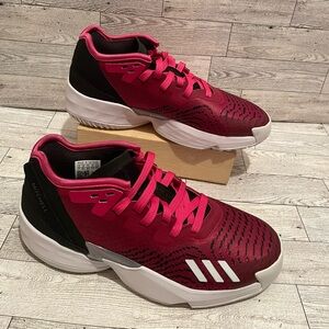 Adidas D.O.N Red Issue 4 Basketball Sneakers Men’s size 7 New